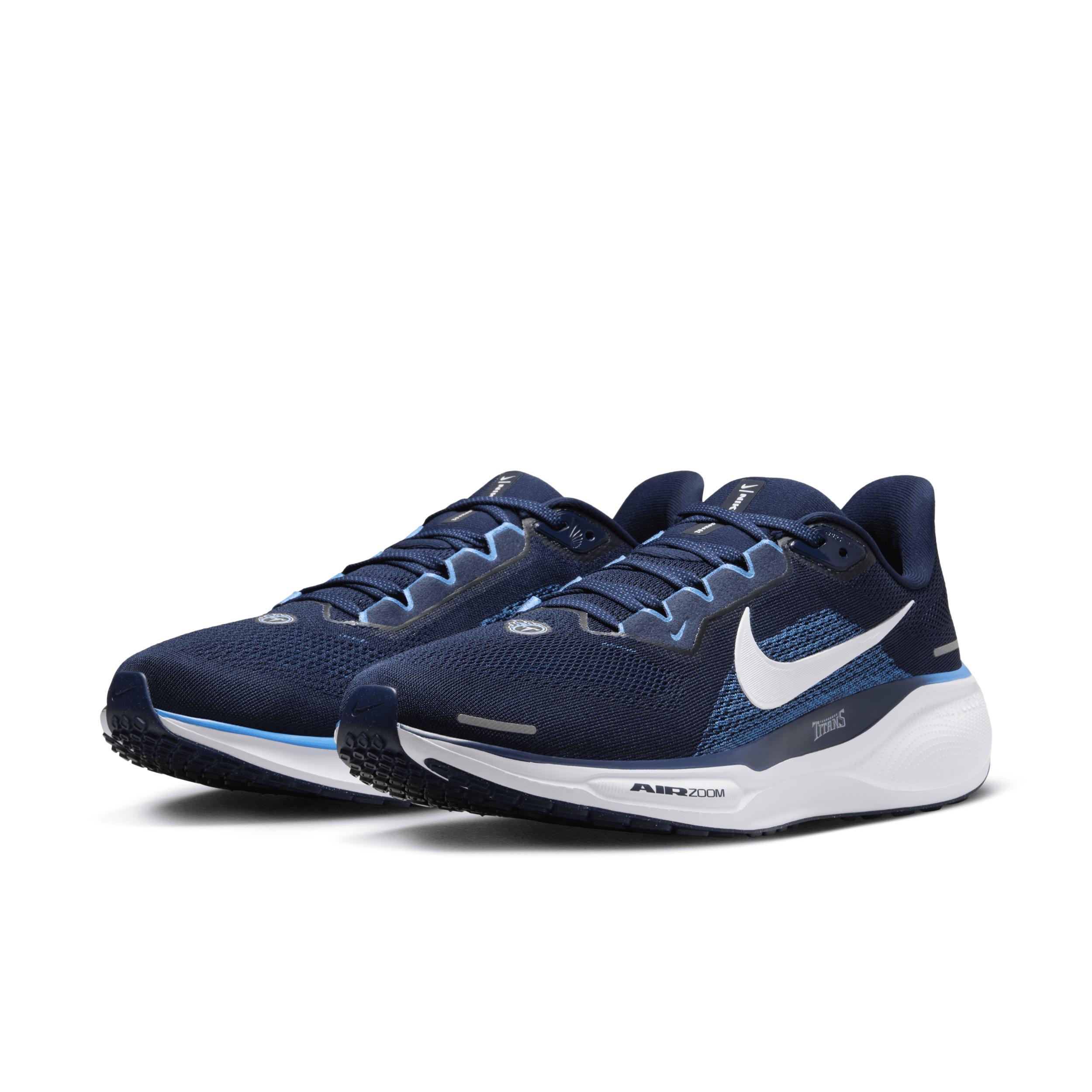 Nike Men's Pegasus 41 NFL Tennessee Titans Road Running Shoes Product Image