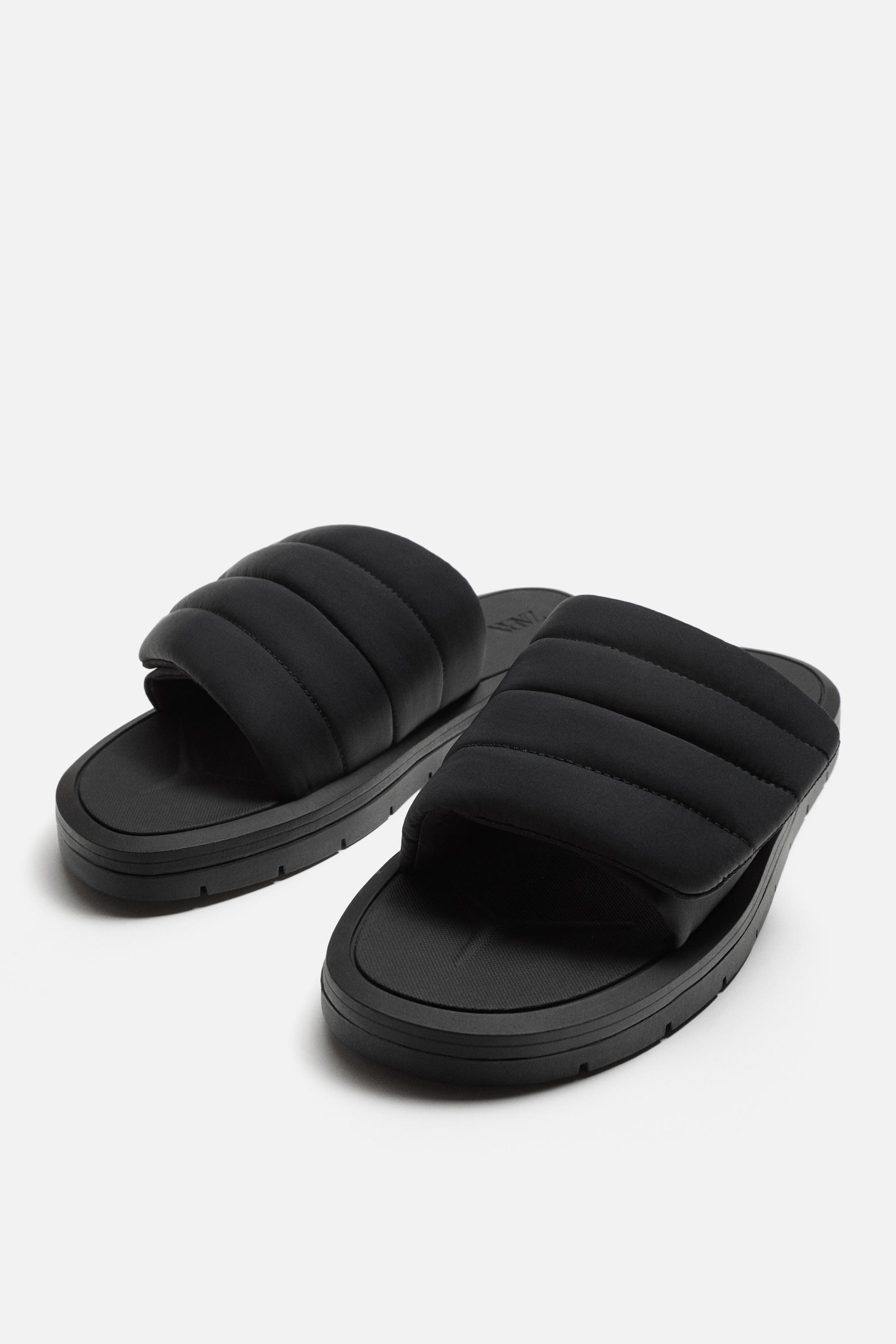 QUILTED SANDALS Product Image