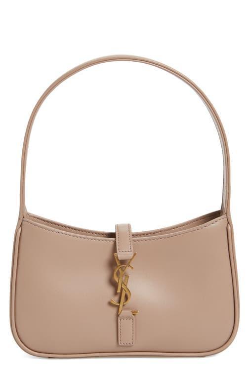 Womens Le 5  7 Mini Hobo in Smooth Leather Product Image