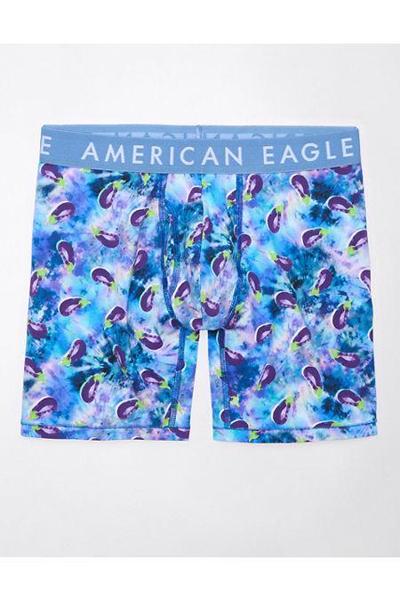 AEO Eggplant Tie-Dye 6 Classic Boxer Brief Men's Product Image