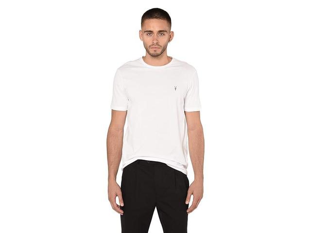 AllSaints Brace Tonic Crew Tee (Optic ) Men's Clothing Product Image