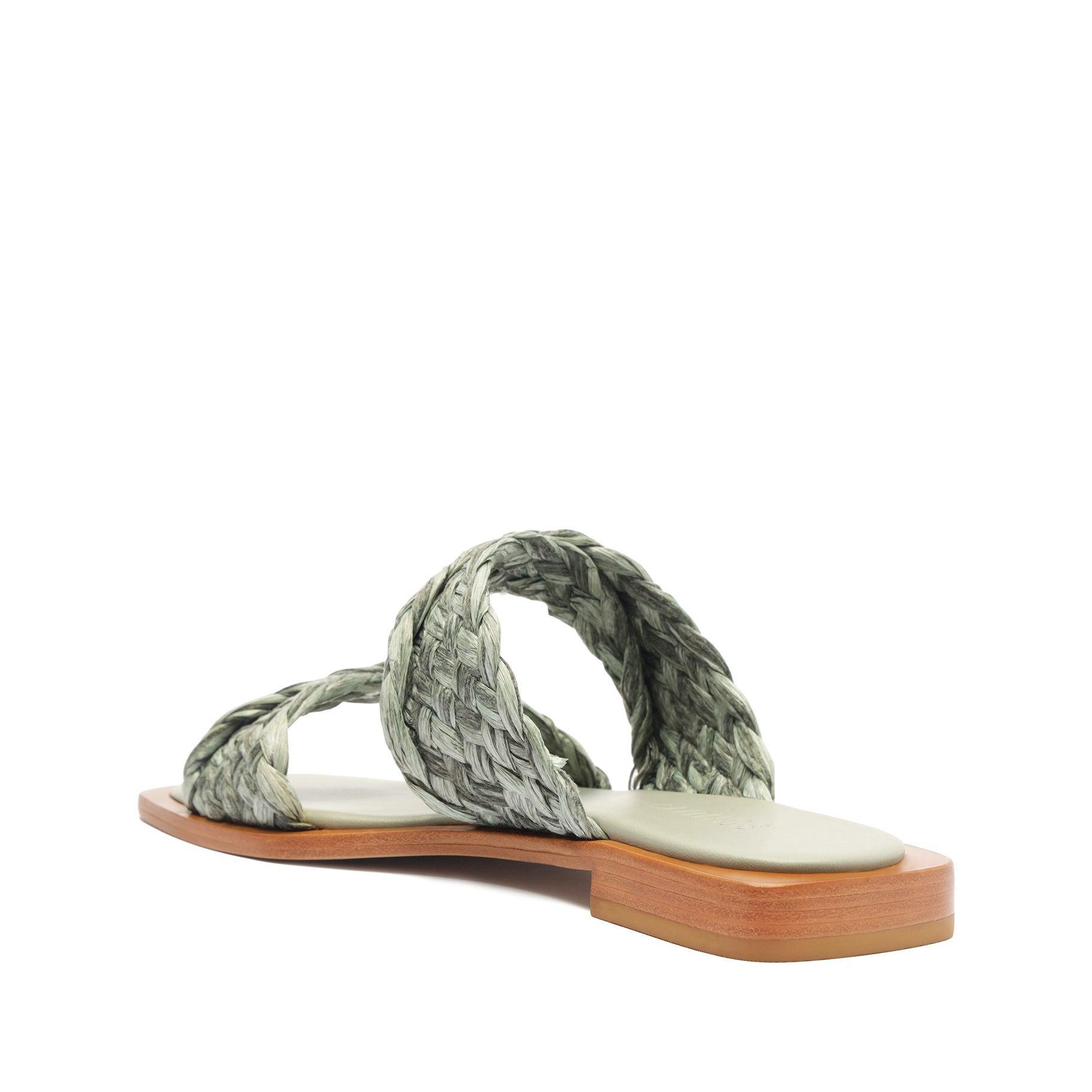 Amani Straw Flat Sandal Female Product Image