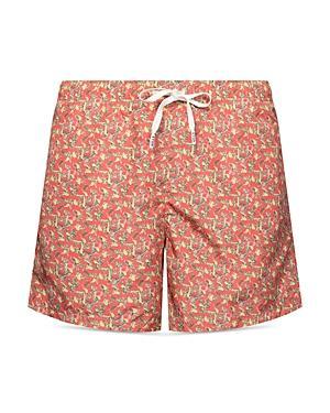 Eton Printed 5 Swim Trunks Product Image