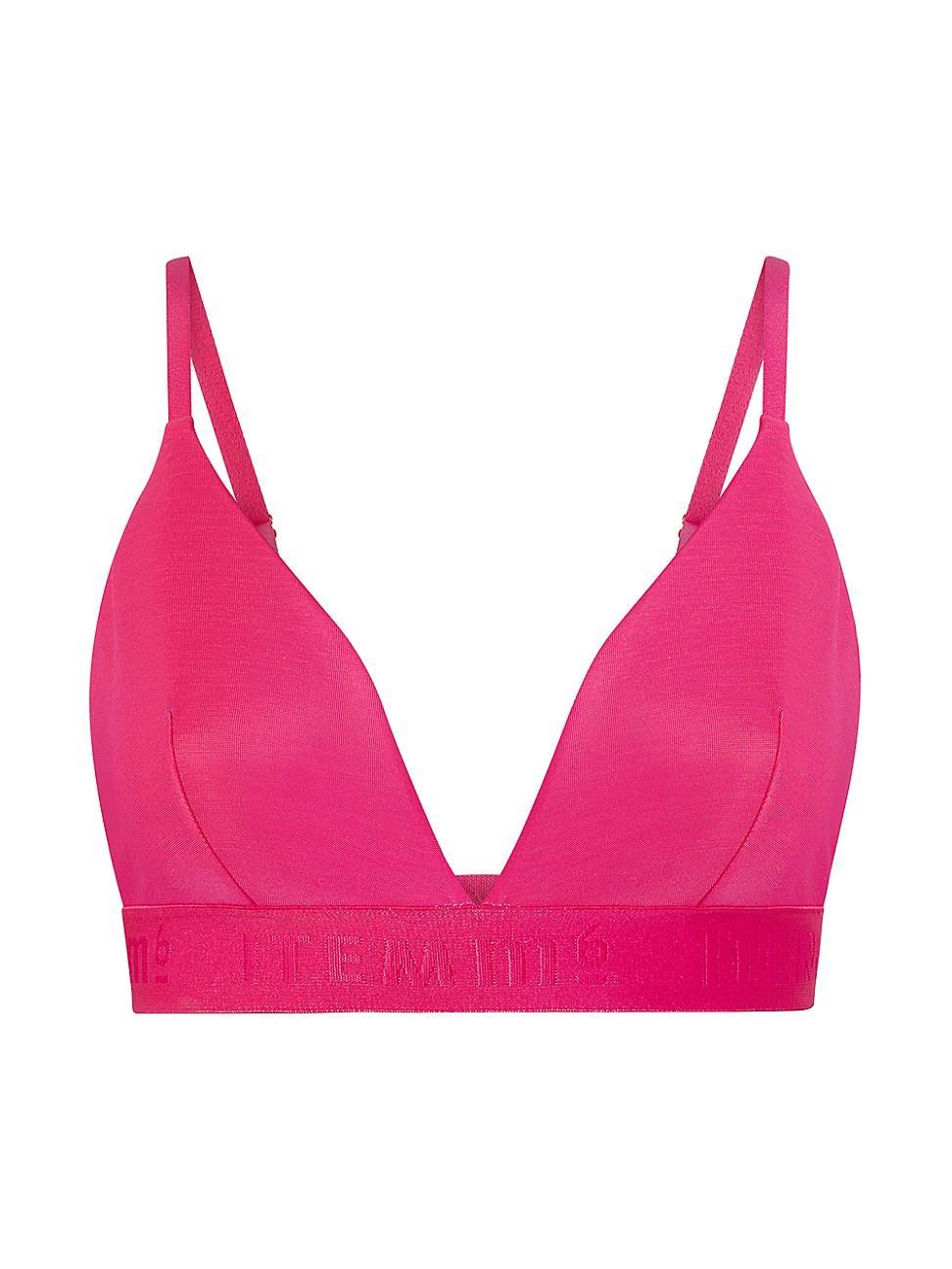 Womens All Mesh Triangle Bralette Product Image