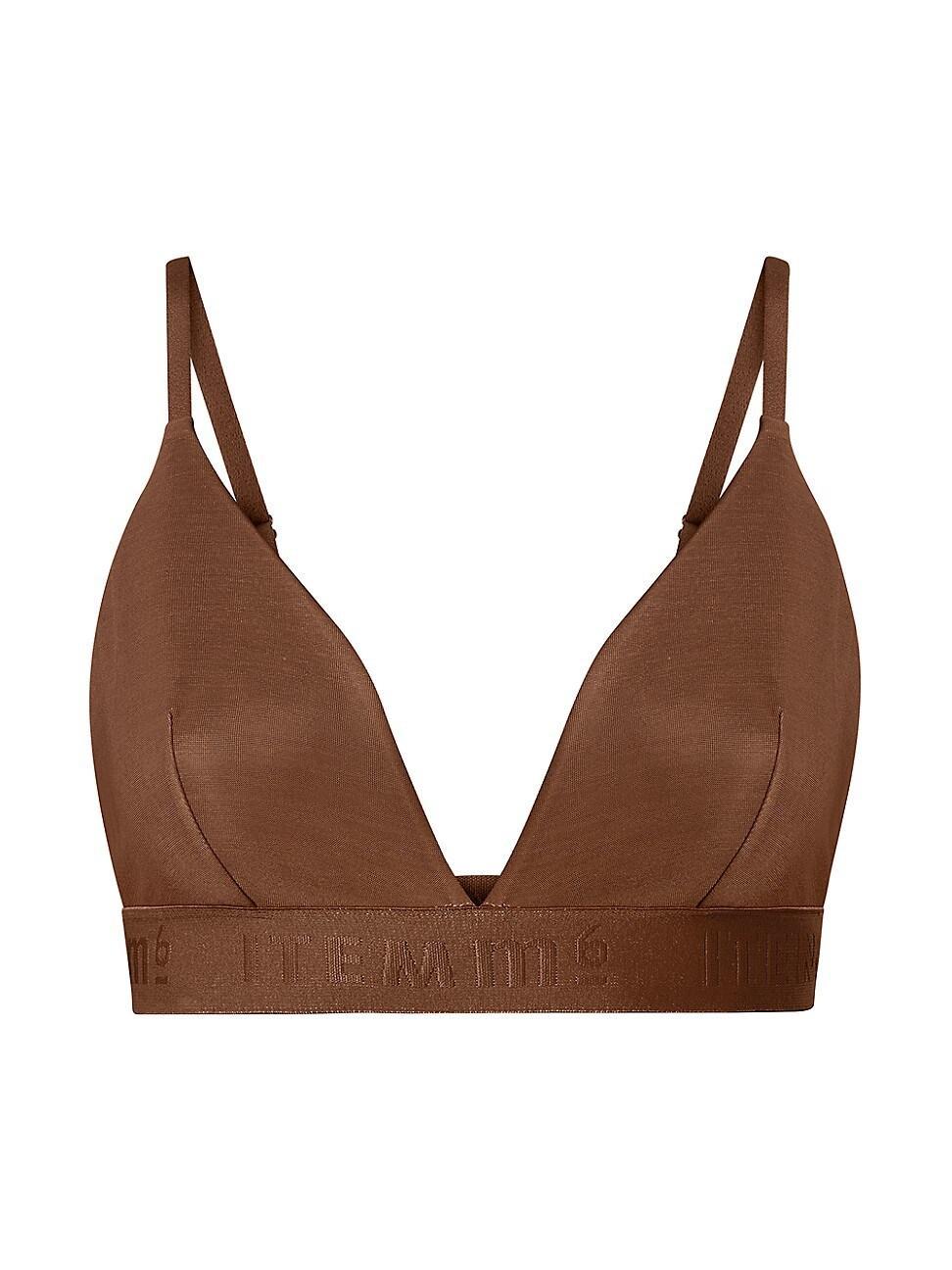 Womens All Mesh Triangle Bralette Product Image