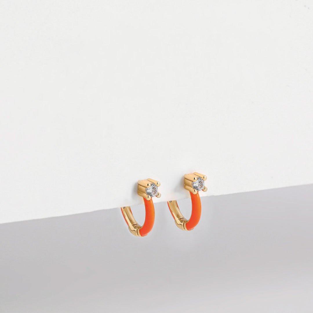 Flirt Huggie Earrings Product Image