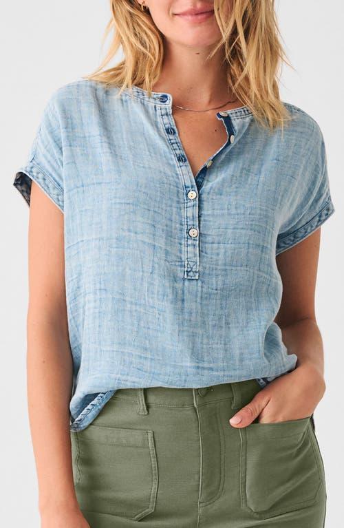 Faherty Dream Cotton Desmond Top Women's Clothing Product Image