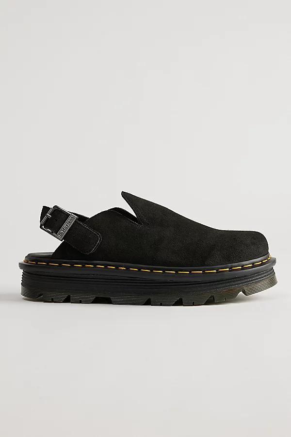 Dr. Martens Zebzag Suede Platform Mule Mens at Urban Outfitters Product Image