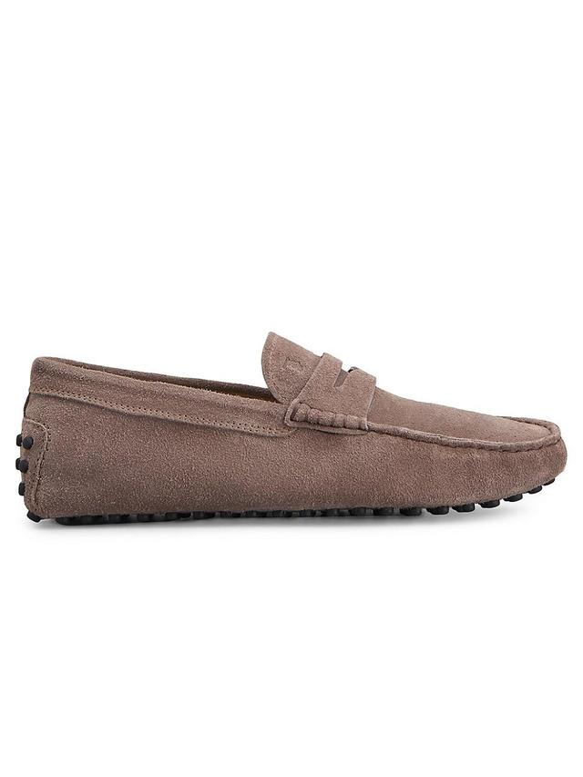 Mens Gommini Suede Moccasins Product Image