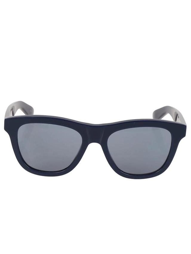 Square Frame Sunglasses In Grey Product Image