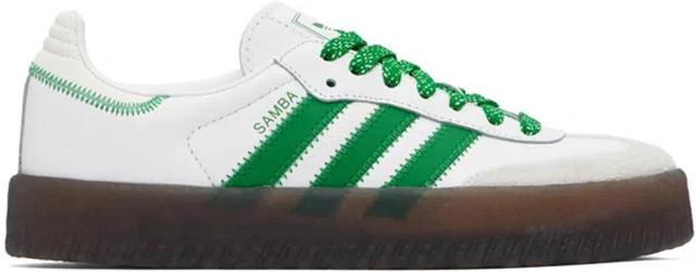 Sambae "cloud White/green" Sneakers Product Image