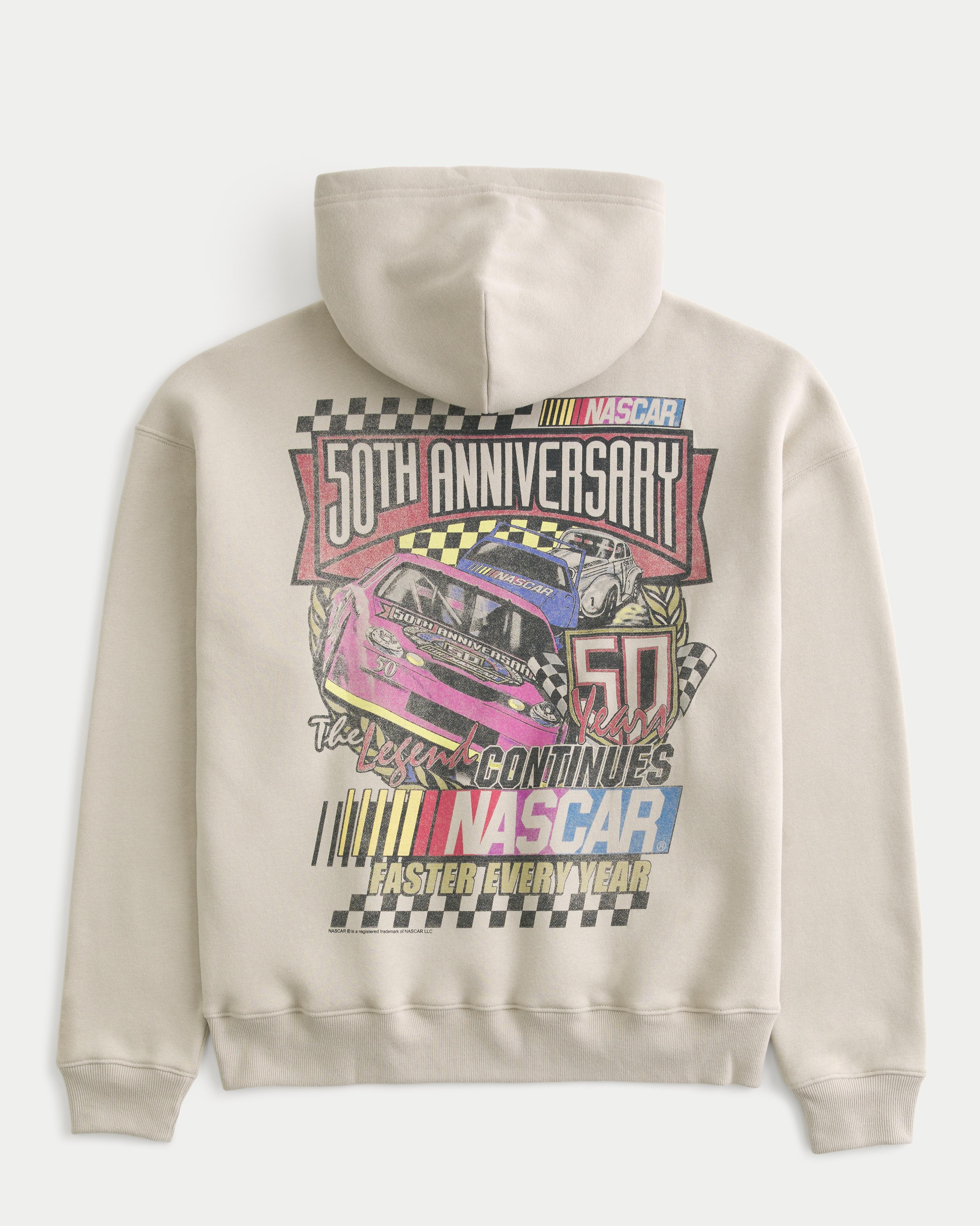 Boxy NASCAR Graphic Hoodie Product Image