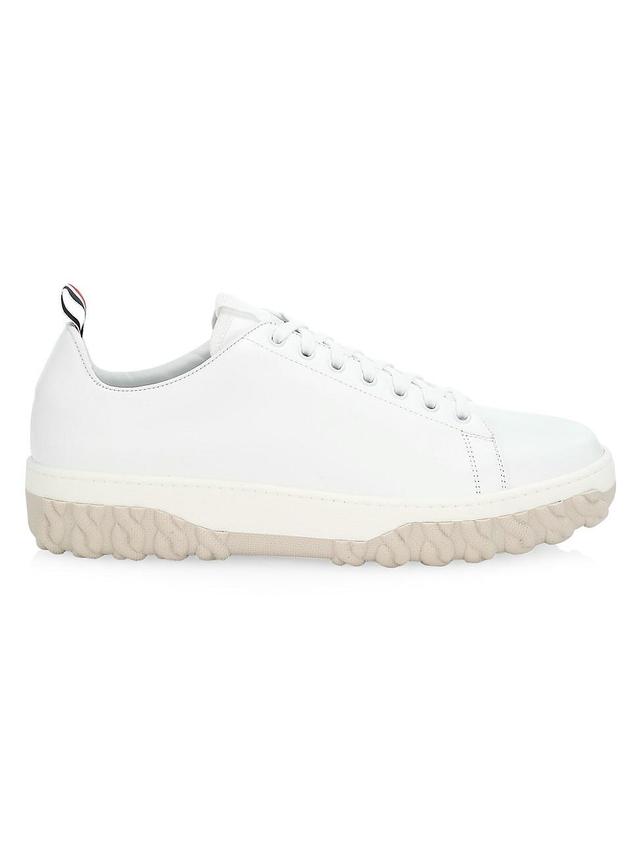 Thom Browne Court Sneaker with Cable Tread Product Image