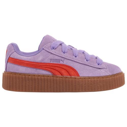 PUMA Womens PUMA x FENTY Creeper Phatty - Womens Basketball Shoes Lavender/Burnt Red Product Image