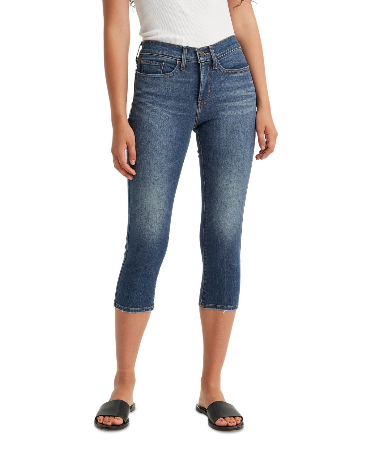 Levis 311 Shaping Skinny Mid Rise Capri Pants Product Image