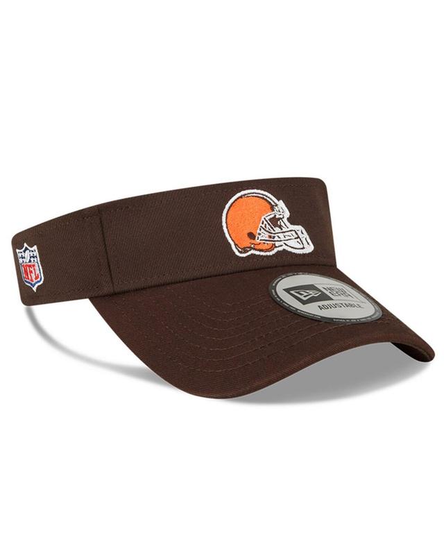 Mens New Era Brown Cleveland Browns 2022 Sideline Adjustable Visor Product Image