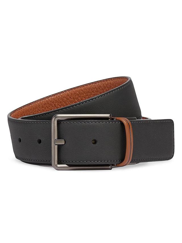 Mens Reversible Leather Belt Product Image