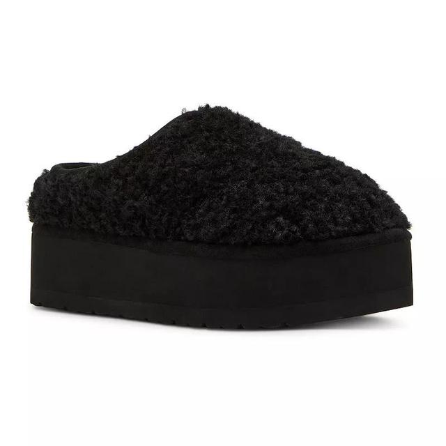 madden girl Womens Faux Fur Clogs Product Image