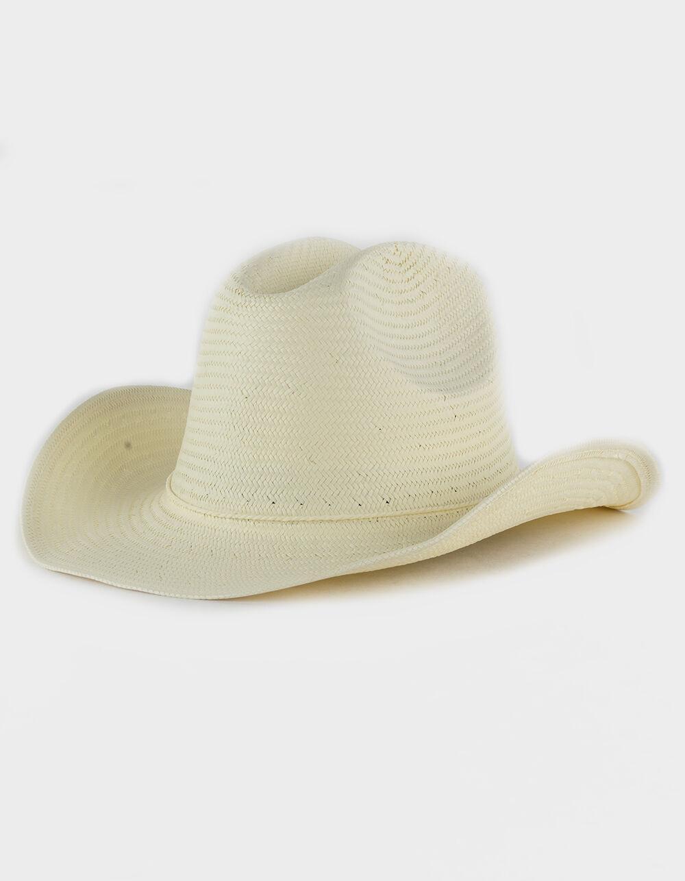 Straw Braid Trim Womens Cowboy Hat product image