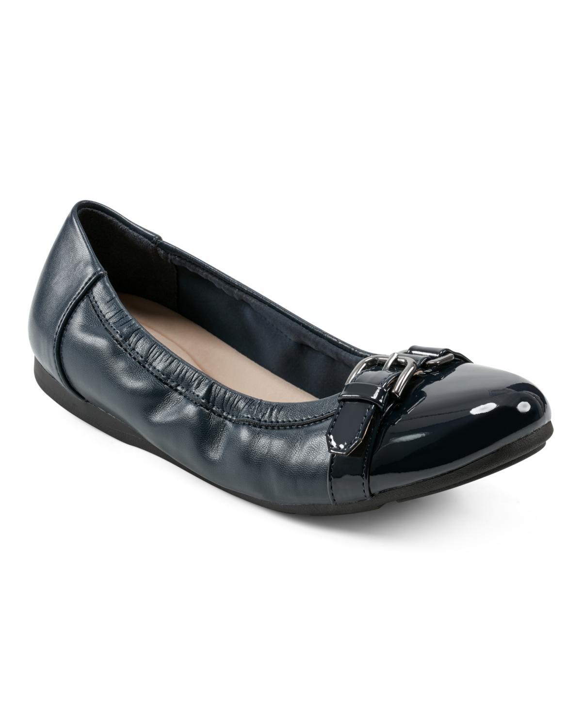 Easy Spirit Kenna Cap-Toe Ornament Womens Ballet Flats Product Image