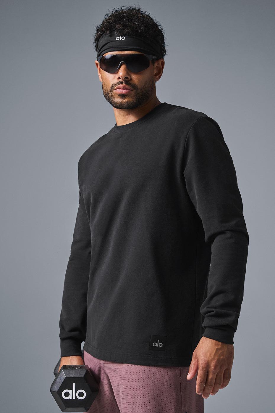 Double Take Long Sleeve - Black Male Product Image