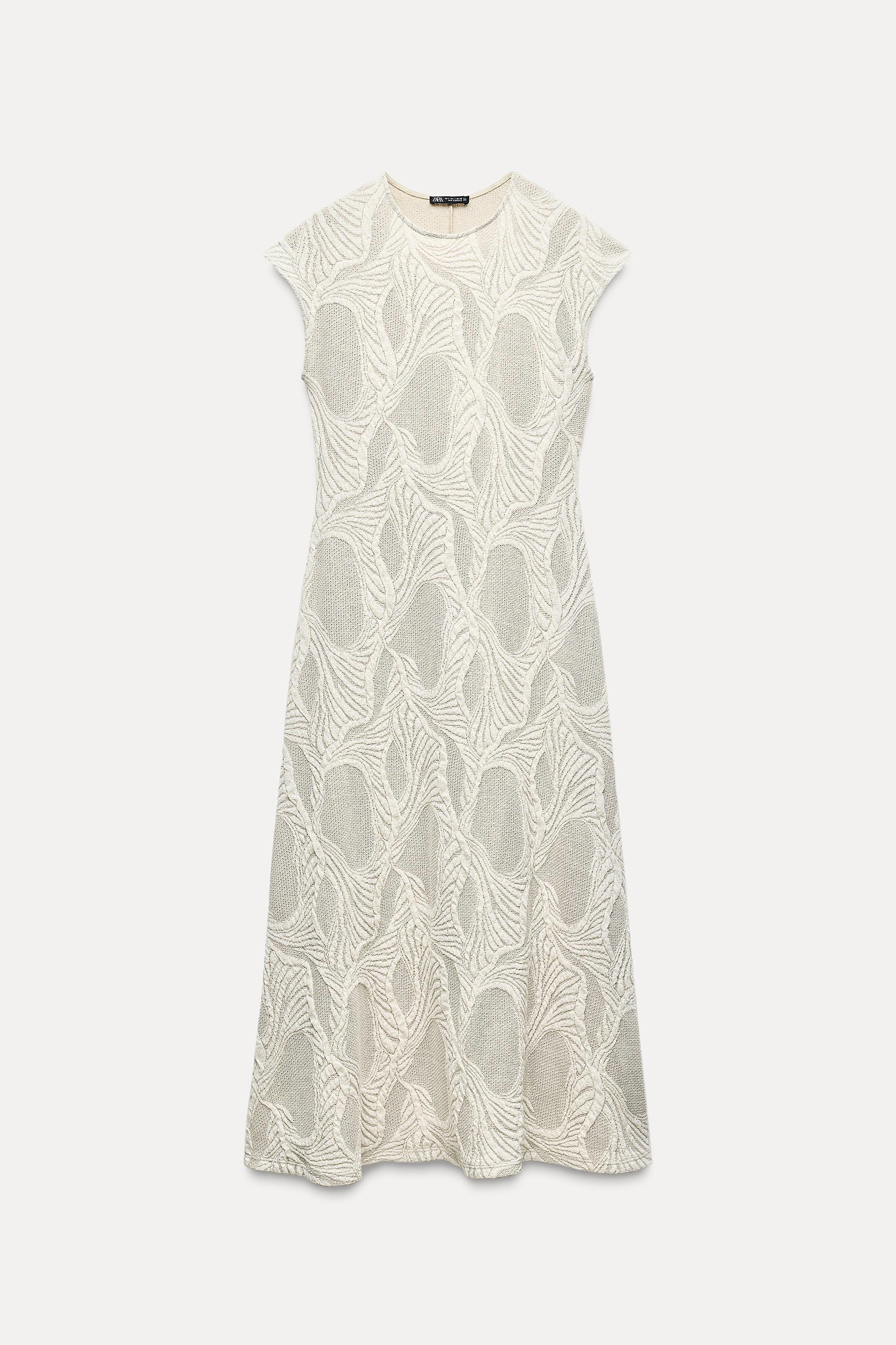 JACQUARD MIDI DRESS Product Image