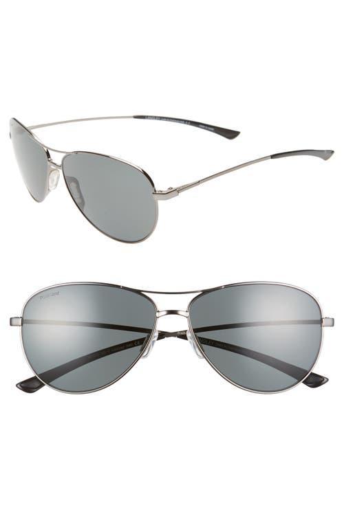 Smith Langley 60mm ChromaPop Polarized Aviator Sunglasses Product Image