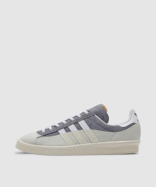 ADIDAS ORIGINALS Campus 80s Cali Dewitt Man Sneakers Grey Size 11.5 Soft Leather In Grey/ftwr White/off White Product Image