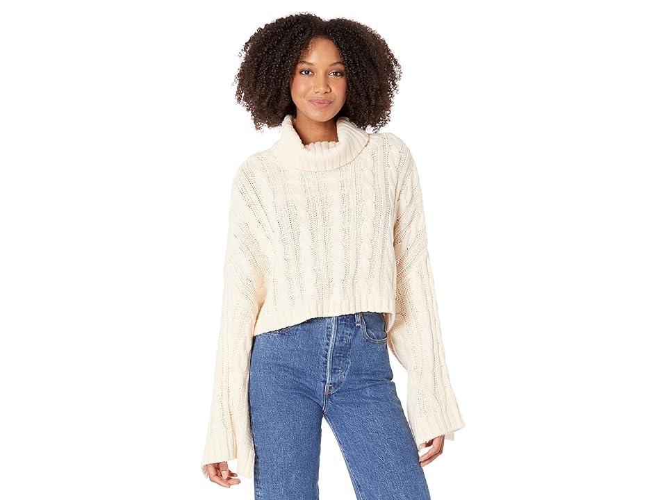 Steve Madden Sloane Sweater (Pristine Ivory) Women's Sweater product image