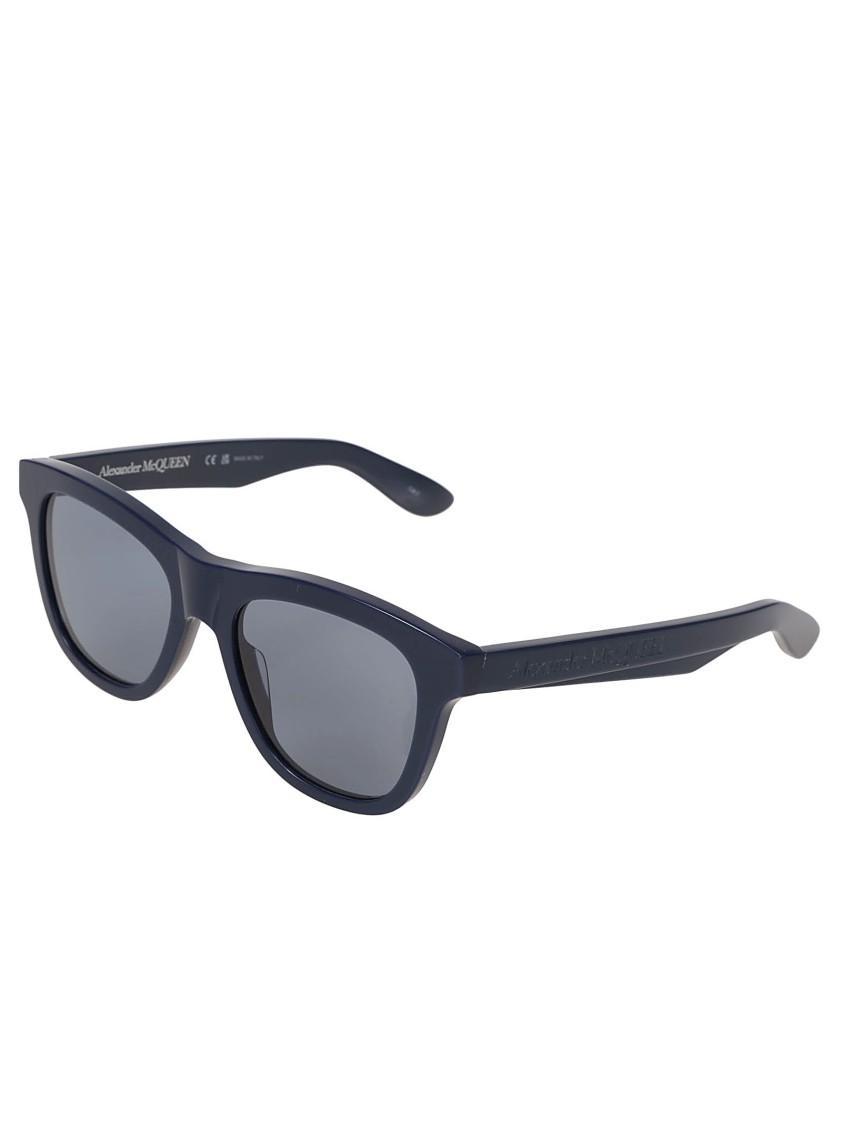 Sunglasses With High-quality Acetate Frame And Iconic Design In Grey Product Image