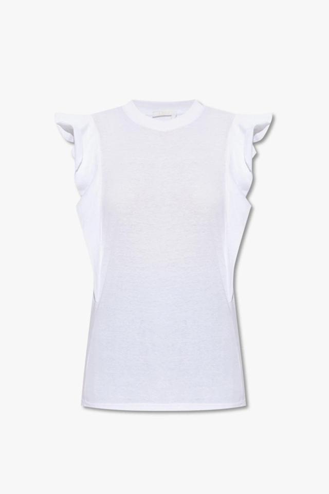 Tank Top With Ruffles In New Product Image