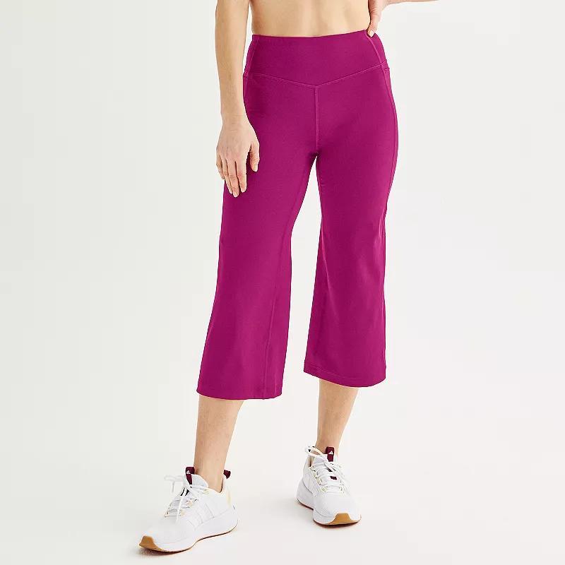 Womens Tek Gear Ultrastretch Wide Leg Crop Pants Product Image