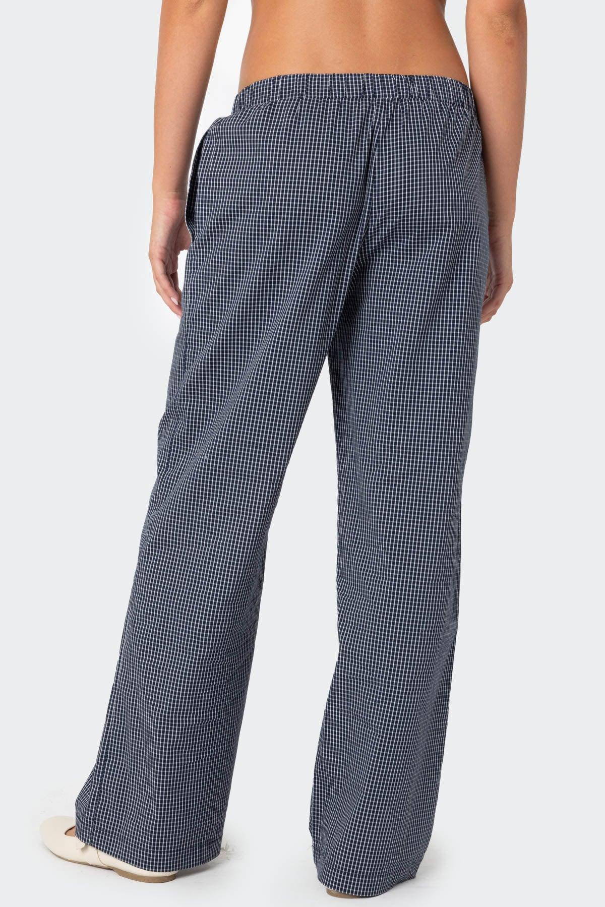 Ellery Checkered Pants Product Image