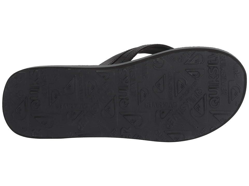 Quiksilver Carver Squish Grey/Black) Men's Sandals Product Image