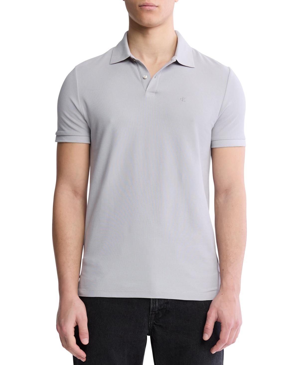 Calvin Klein Mens Pique Solid Polo Product Image