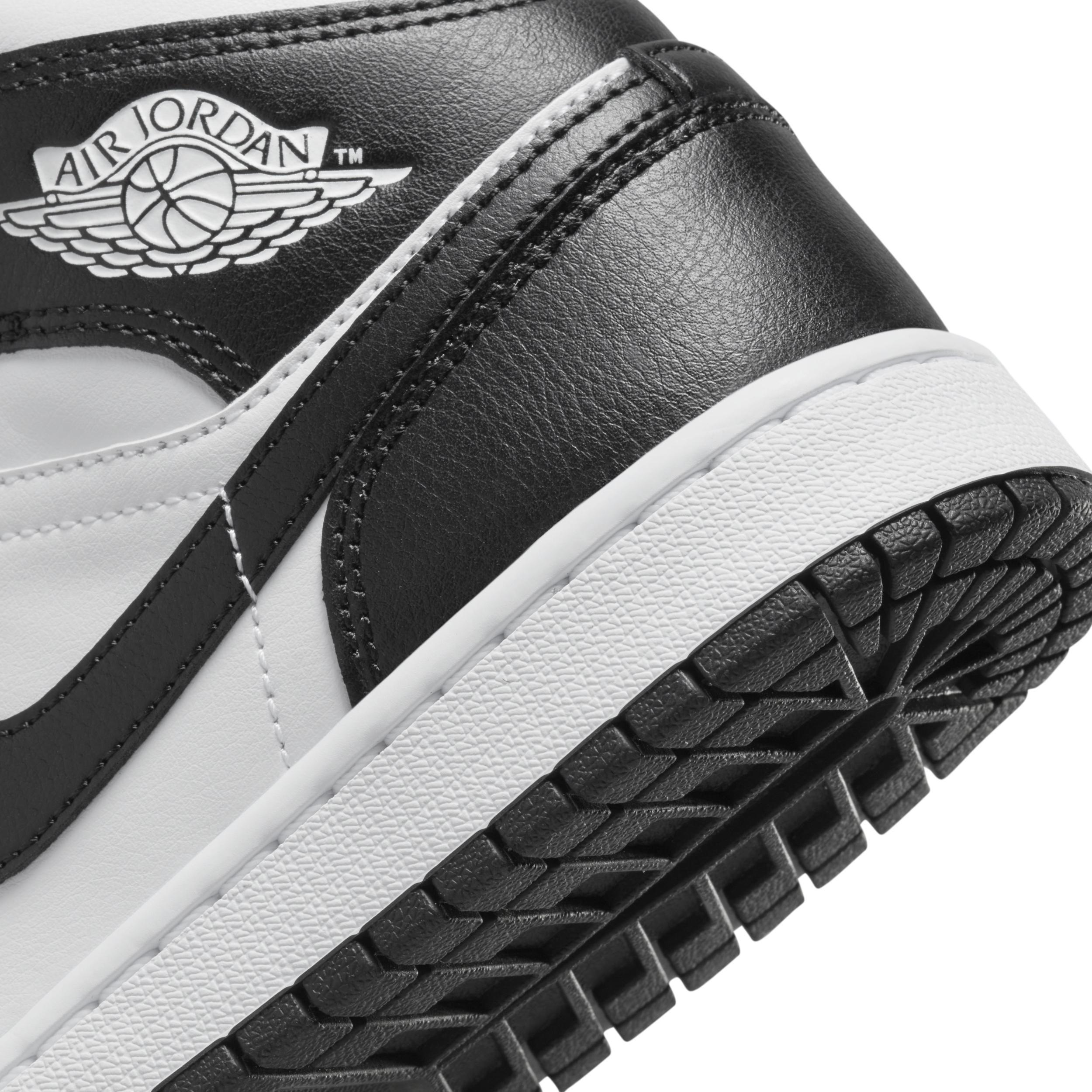 Jordan Womens AJ 1 Mid 365 - Shoes White/Black Product Image