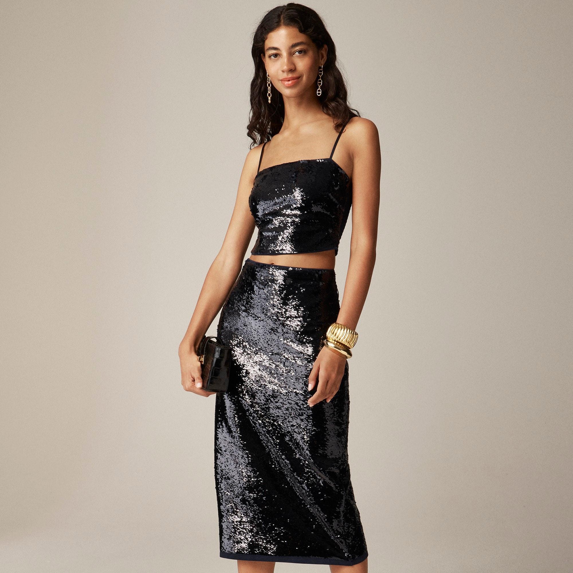 Collection sequin pencil skirt Product Image