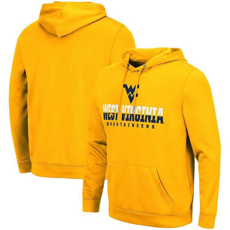 Mens Colosseum West Virginia Mountaineers Lantern Pullover Hoodie Product Image