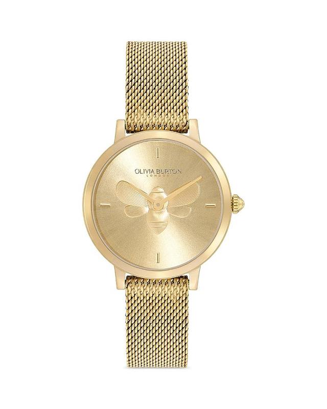 Olivia Burton Ultra Slim Bee Watch, 28mm Product Image