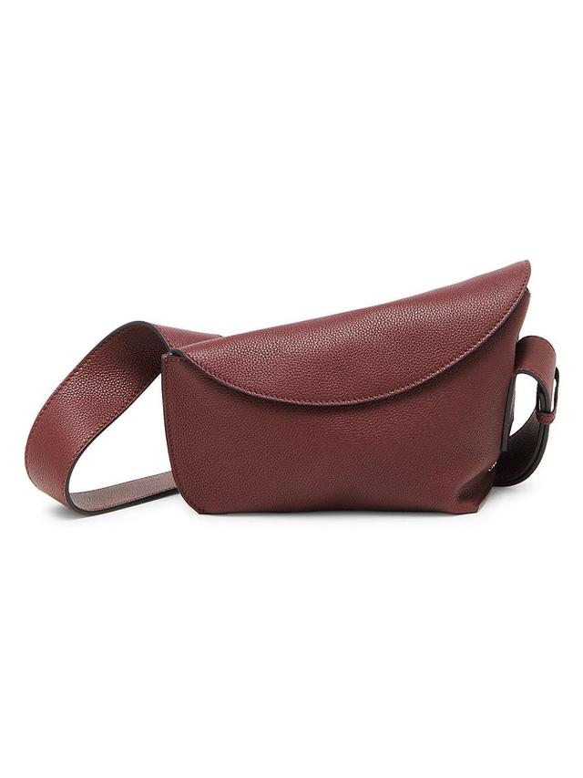 Womens Sling Leather Shoulder Bag Product Image