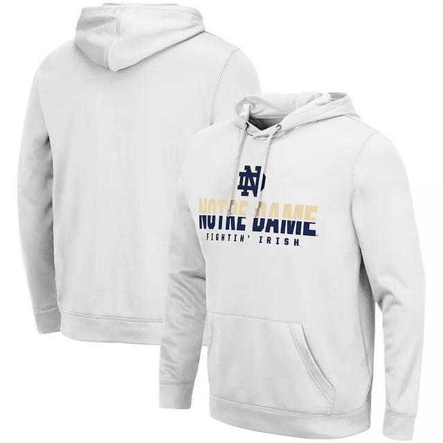 Mens Colosseum Notre Dame Fighting Irish Lantern Pullover Hoodie Product Image