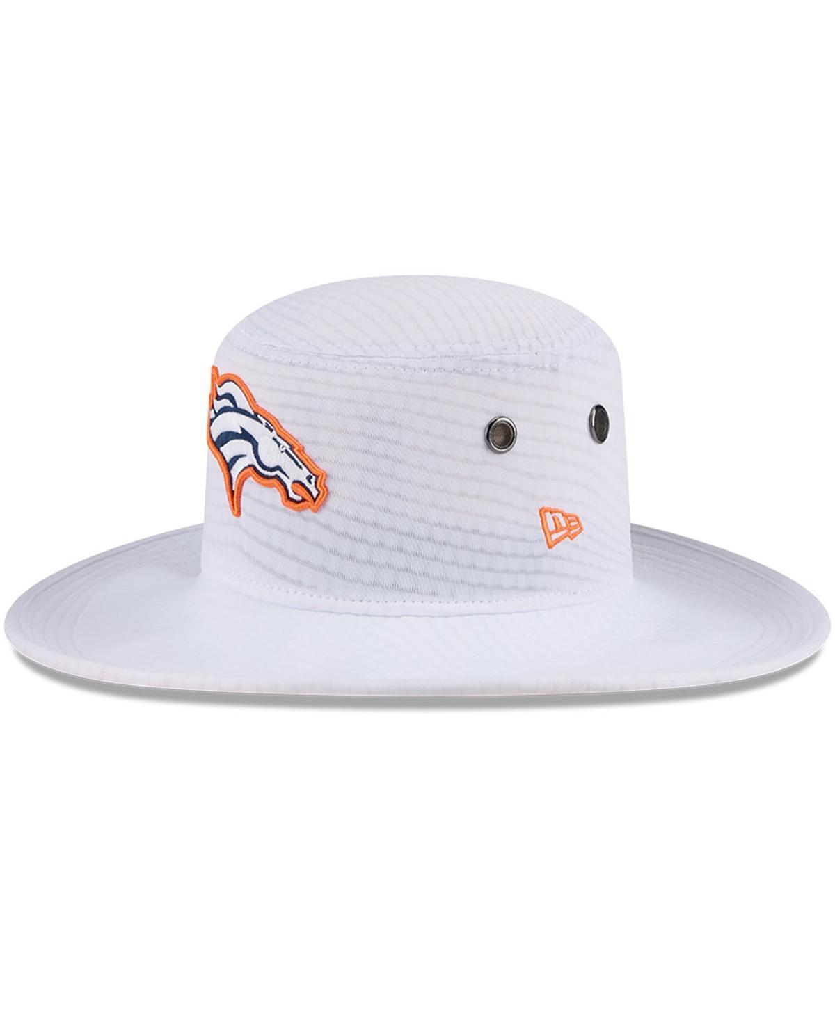 New Era Mens White Denver Broncos 2024 Nfl Training Camp Panama Bucket Hat Product Image