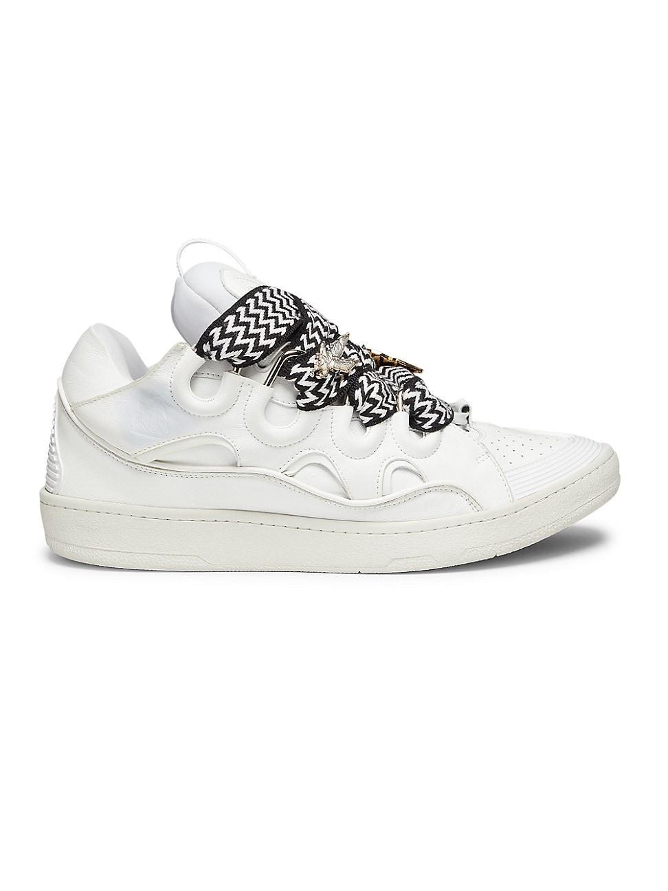 x FUTURE Mens Curb Leather Low-Top Sneakers Product Image