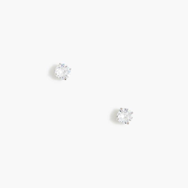 Cubic zirconia stud earrings Product Image