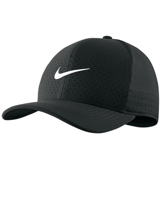 Mens Nike Black Classic99 Swoosh Logo Performance Flex Hat Product Image