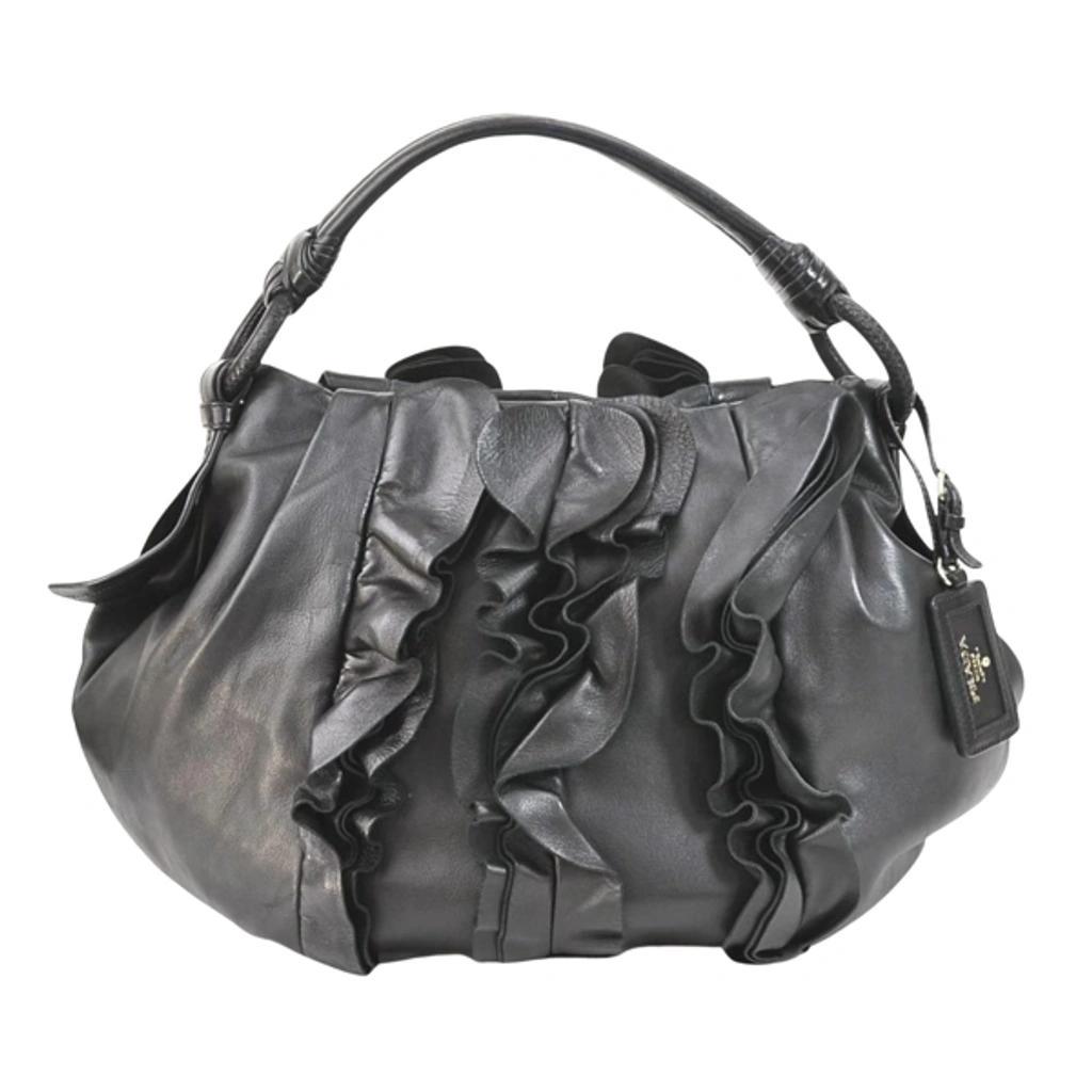 Leather Shoulder Bag () In Black product image