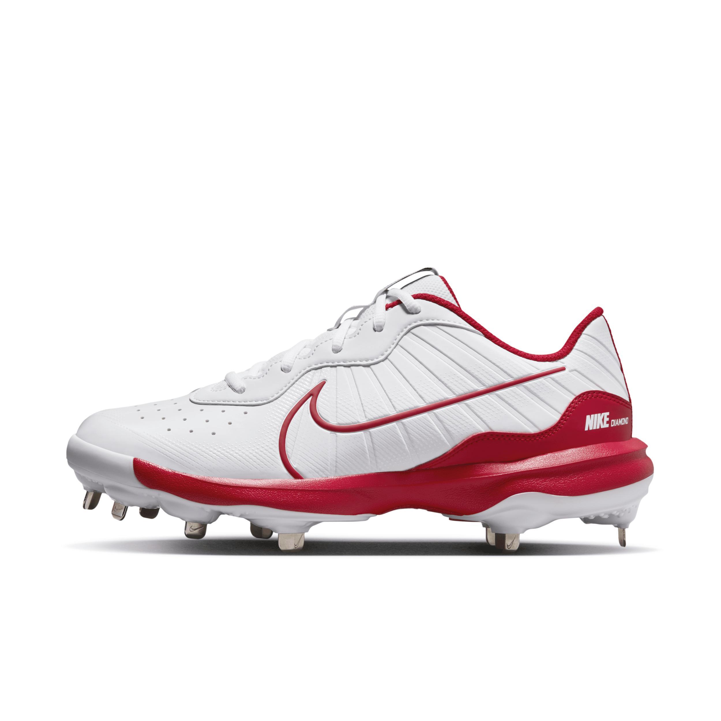 Nike Mens Alpha Huarache Varsity 4 Low Baseball Cleats Product Image