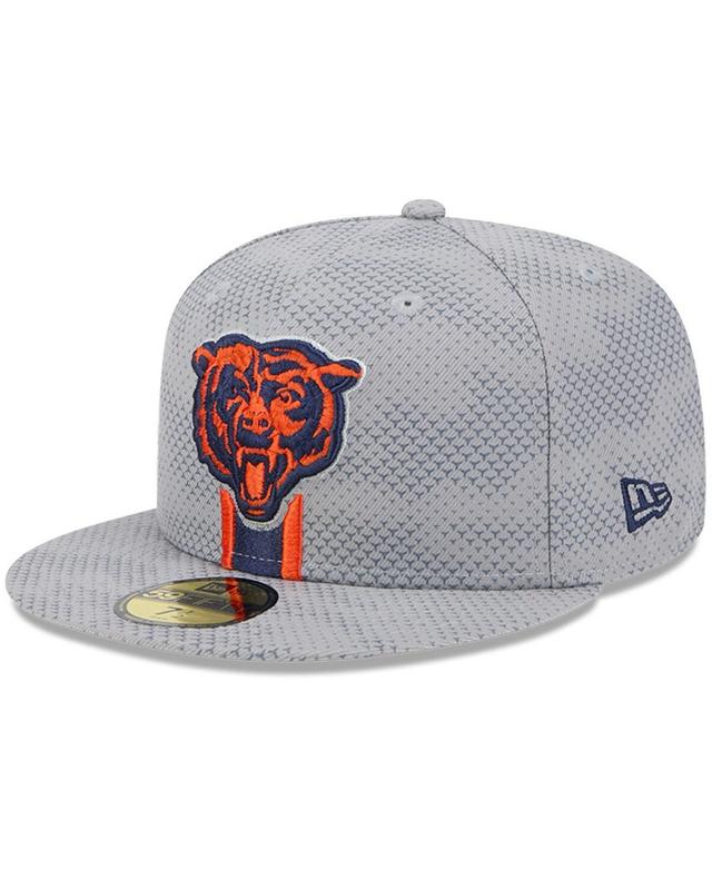 New Era Mens Gray Chicago Bears 2024 Sideline 59FIFTY Fitted Hat Product Image