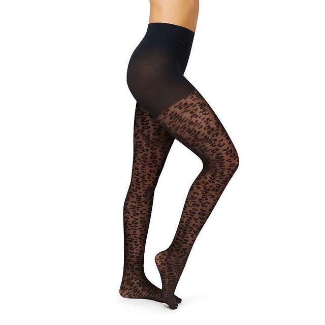 Womens Hanes Diamond Outline Control Top Tights HG0017 Product Image