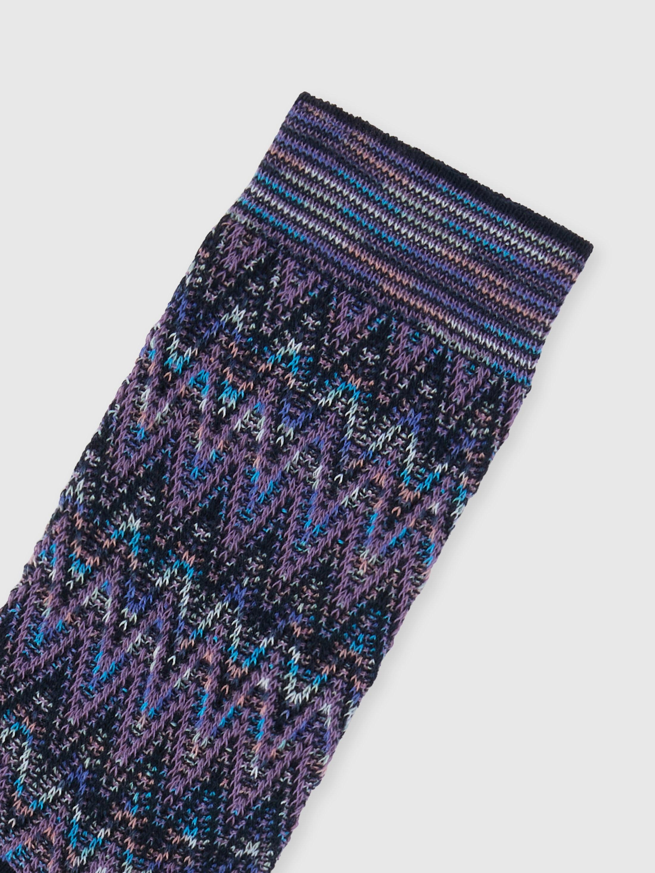 Chevron cotton socks Product Image